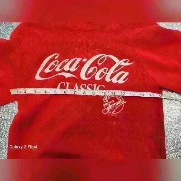 Vintage coca cola sweat shirt size med - Picture 4 of 7